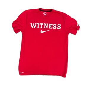 Nike dry fit "Witness" t shirt, size M